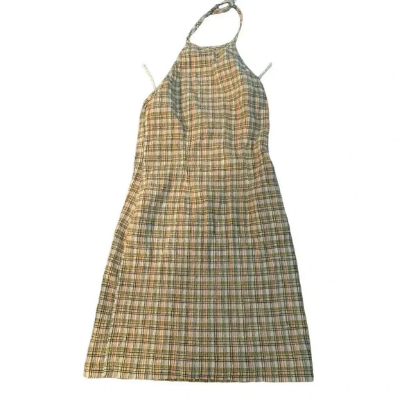 Y2k plaid baddie halter mini - Picture 1 of 3
